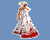 red white ruffle dress
