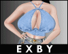 Top Denim Busty