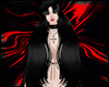 y. long black hair