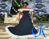 [K] Christmas Gown Blue