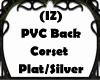 (IZ) PVC Back PlatSilver