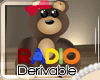 Kid Teddy Bear Radio Drv