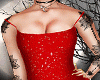 Di* Red Tattoo Dress