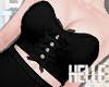H♡ Ruffle Black