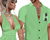 couple lime shirt*M