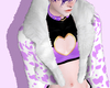 ♡ purple cow jacket