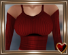 Red Hawt Crop Sweater