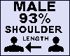 Shoulder Scaler 93% Male