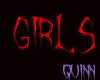 Girls gothic sign