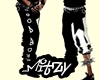 ~PM~Hoodboyz Pants Black