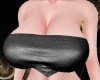 EZ- Black Leather Busty