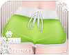 [Pets] Shorts | lime RL