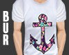Floral Anchor I T-shirt