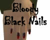 Bloody Black Fingernails