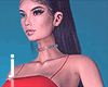 🦋   RED LONG DRESS