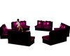 |R|PVC Pink Black Couch