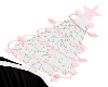 Pink/Wht Xmas Tree Hat