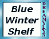 !D Blue Winter Shelf