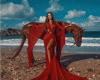 6v3| Sexy Red Dress