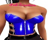 Belted Top Blue