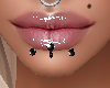 blk lip piercing