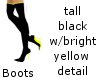 tall black, w/Yellow