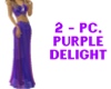 2-PC. Purple Delight