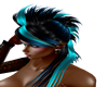 blue black haar