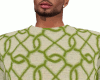 Green Patterned Sweater