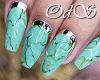 Mint Nails & Rings