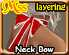 (MSS) Xmas Neck Bow