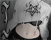 𝔗 cropped hoodie