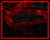 Red Black Sofa