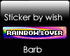 Vip Sticker RAINBOW~vs2~