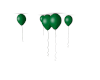 ND| Green Balloons