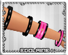 E~ Nixy Bracelets Pink