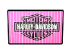 Pink Harley Sign