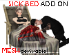 Sick Bed 2 pose add on
