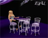 *E4U* Bar Table Purple