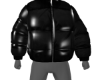 Glossy Puffer Coat