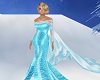 Sexy Blue Frozen Gown