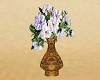 Wt,Flowers,Brown,Vase