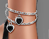 Heart Anklet Onix