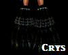 (CRYS) Neon Rave Boots