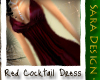(SD) Wine Cocktail Dress