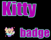 Mew rainbow kitteh badge