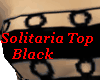 Solitaria Top-Pure Black