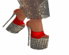 Shoes  red&diamond