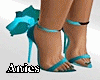 *A* Cleo Blue 2 Heels