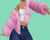 pink layerable jacket